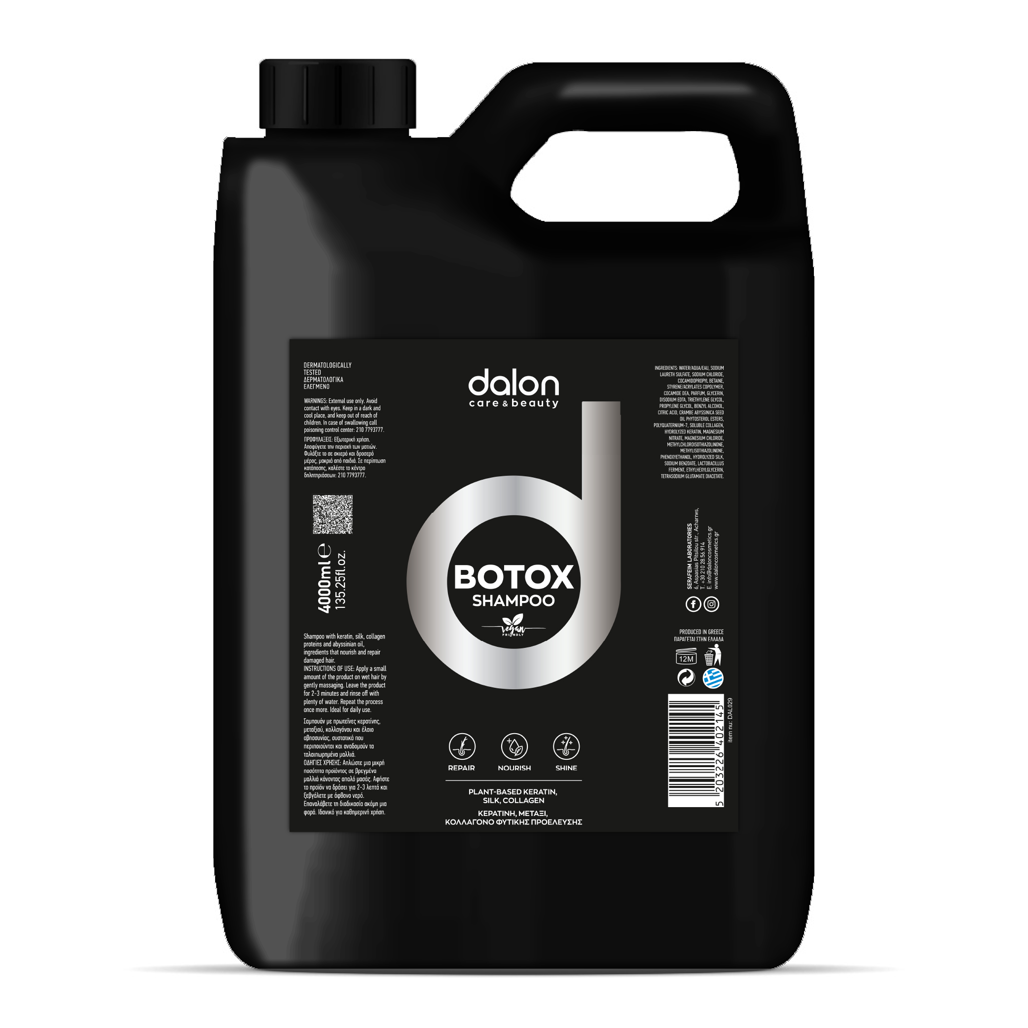 DALON HAIR SHAMPOO BOTOX 4000ML