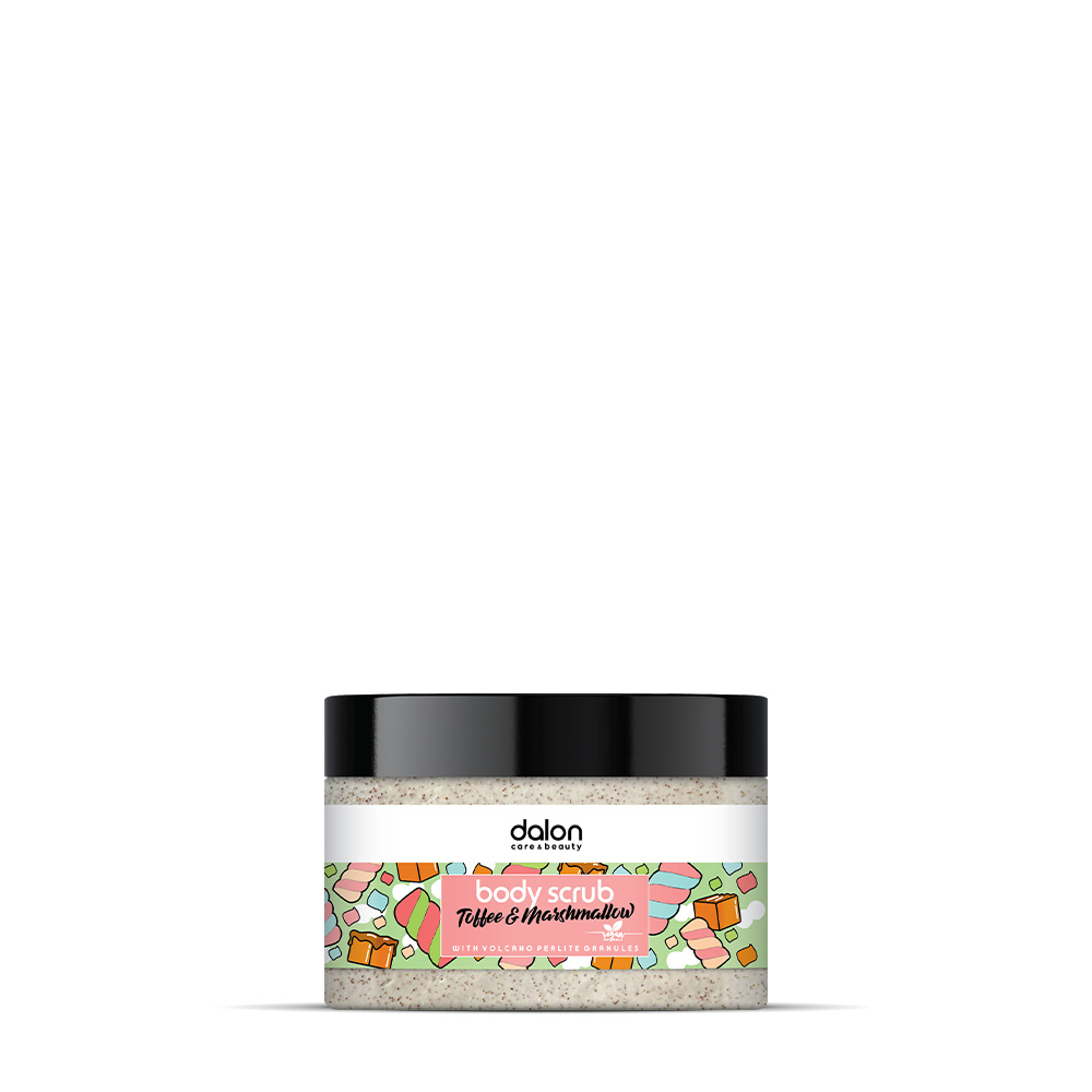 DALON BODY SCRUB TOFFEE & MARSHMALLOW 500ML
