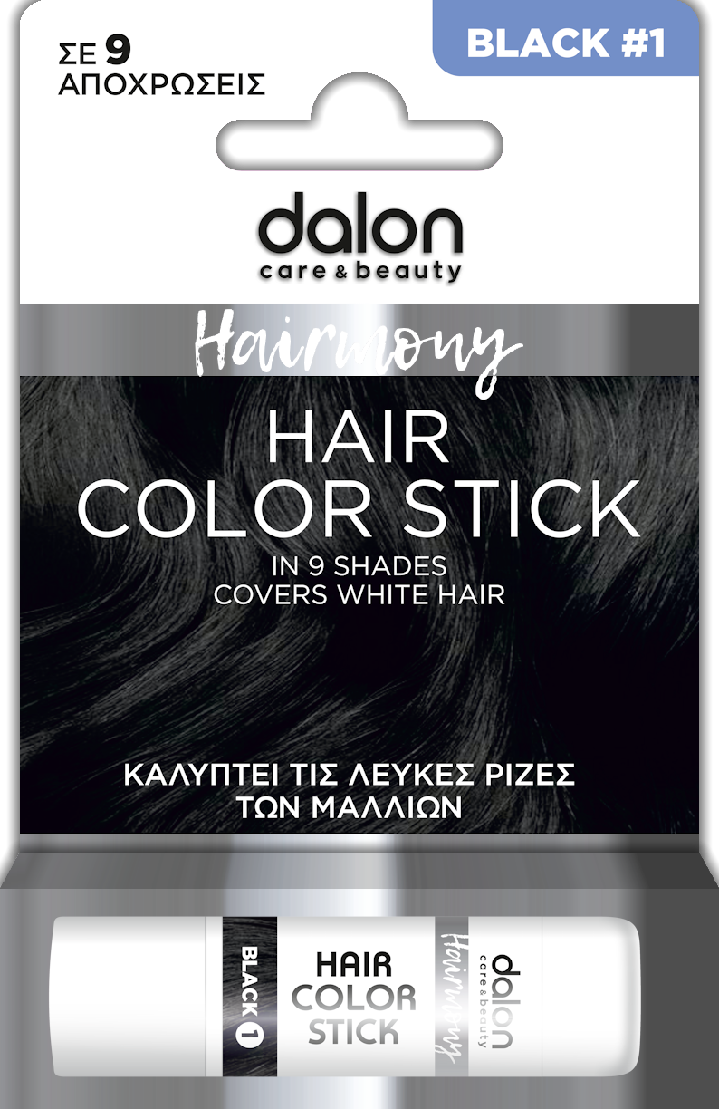 DALON HAIRMONY HAIR COLOR STICK BLACK