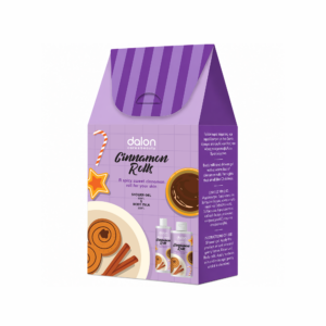 DALON XMAS PACK CINNAMON ROLLS (BODY MILK 200ML+ SHOWER GEL 300ML)