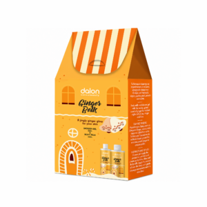 DALON XMAS PACK GINGER BELLS (BODY MILK 200ML+ SHOWER GEL 300ML)