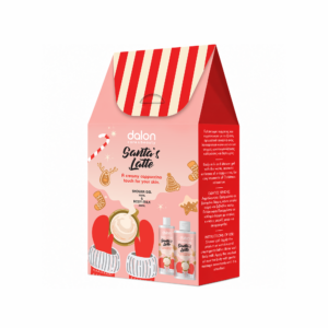 DALON XMAS PACK SANTA'S LATTE (BODY MILK 200ML+ SHOWER GEL 300ML)