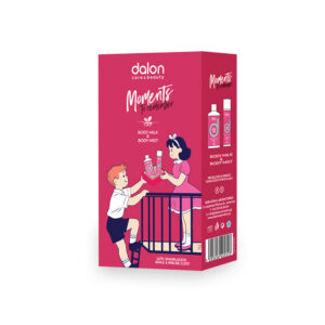 DALON BODY MILK 300ML + BODY MIST 100ML KISS ME_GIFT BOX
